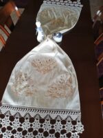 Χειρός Τραβέρσα Silk Δαντέλα 31