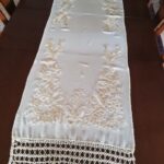 Χειρός Τραβέρσα Silk Δαντέλα 35