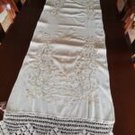 Χειρός Τραβέρσα Silk Δαντέλα 02