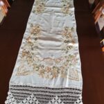 Χειρός Τραβέρσα Silk Δαντέλα 06