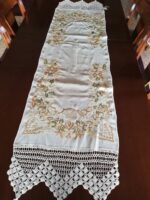 Χειρός Τραβέρσα Silk Δαντέλα 06