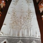 Χειρός Τραβέρσα Silk Δαντέλα 16