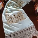 Χειρός Τραβέρσα Silk Δαντέλα 19