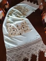 Χειρός Τραβέρσα Silk Δαντέλα 19