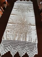 Χειρός Τραβέρσα Silk Δαντέλα 20