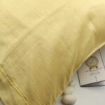 Μεταξωτή Μαξιλαροθήκη ατλάζι χρυσό