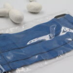 Μάσκα Γενικής Χρήσης Μεταξωτή σαντούκ μπλε 0,18