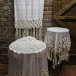 Σετ 4τεμ ΥΜ-017 Σπαθωτό μακραμέ
