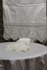 Σετ 4τεμ ΥΜ-001 ατλάζι με δαντέλα - Image 3