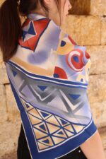 Μαντήλι Limited Heavy Crep Γεωμετρικό 03 - Image 2