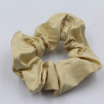 Μεταξωτά λαστιχάκια Scrunchies ατλάζι χρυσό