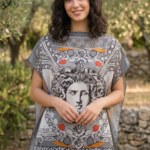 μπλουζάκι μέδουσα κίτρινο
